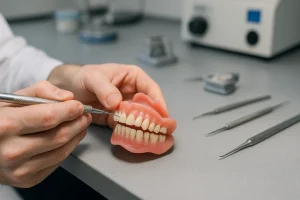 لقی دندان مصنوعی